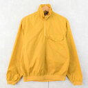 70's Sears ハーフジップ ナイロンプルオーバージャケット 70年代 70s シアーズ ストアブランド 黄色 イエロー【古着】 【ヴィンテージ】 【中古...
