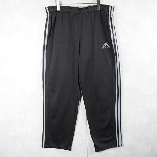 adidas サイドライン トラックパンツ BLACK XL アディダス スポーツ 黒 ブラック イージーパンツ ジャージ 【古着】 【ヴィンテージ】 【中古】 【メンズ店】 adidas サイドライン トラックパンツ BLACK XL アディダス スポーツ 黒 ブラック イージーパンツ ジャージ 【古着】 【ヴィンテージ】 【中古】 【メンズ店】