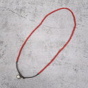 RORAN "White Heats 2WAY" ネックレス/ブレスレット ローラン アンティークジュエリー ビーズ ホワイトハーツ 赤 レッド アクセサリー 【古着】 【ヴィンテージ】 【中古】 【メンズ店】
