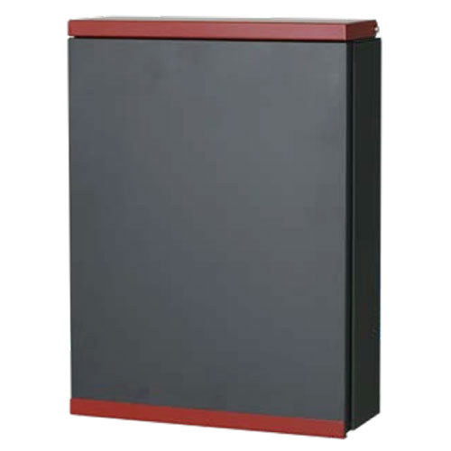 郵便ポスト・アイル（レッド/壁付け）[P-1562]【あす楽対応不可】【全品送料無料】