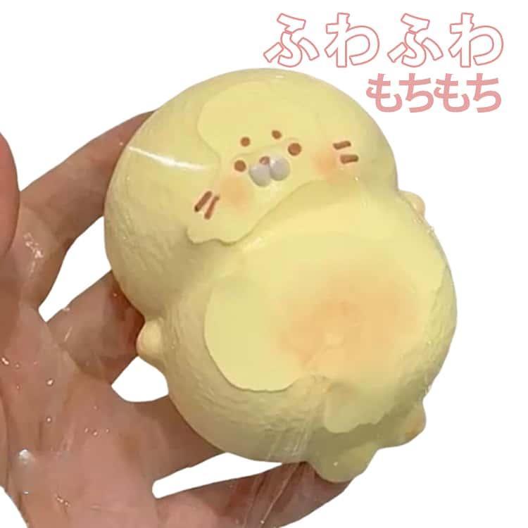 スクイーズ 低反発 アザラシ スクイーズ ままごと もちもち スクイーズ ふわふわ 低反発 ねこ かわいい ぬいぐるみ バラエティー かわいい 握る