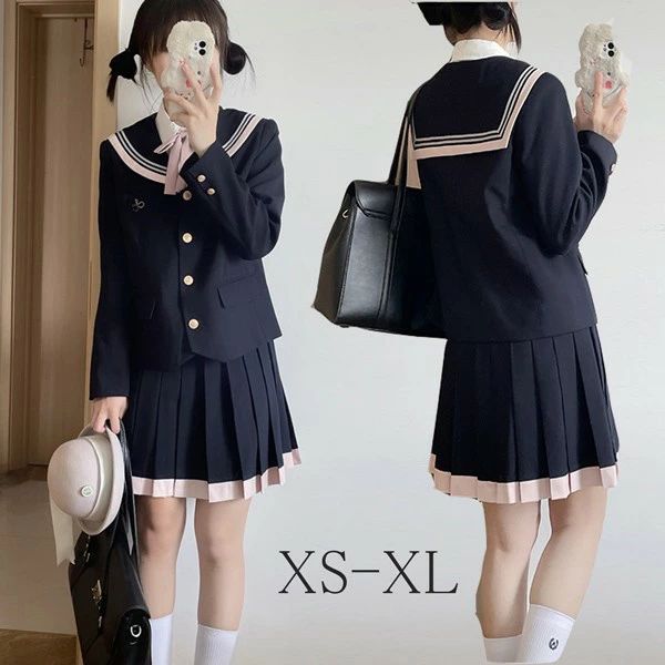 類似商品はこちら ＊.*꙳セーラー服 卒業式 女の子 制服 学生制服 長11,250円大きいサイズ セーラー服 卒業式 女の子 制服9,980円セーラー服 卒業式 女の子 制服 学生制服 38,980円大きいサイズ セーラー服 卒業式 女の子 制服9,980円セーラー服 卒業式 女の子 制服 学生制服 37,380円セーラー服 卒業式 女の子 制服 学生制服 36,470円 セット内容&nbsp;✽.*꙳ ジャケット/スカート「記載のないアクセサリー、小物等は付属しません」 大事なお知らせ&nbsp;.♔꙳&there4; #よくみて #コピーガード対策品 #TODOKANAI #サイズ違い #ABUNAI #やばい #コピー商品 ＃パクり ＃ニセモノ 素材&nbsp;✽.*꙳ ポリエステルなど カラー&nbsp;✽.*꙳ ネイビー サイズ (cm)&nbsp;✽.*꙳ ジャケット　XS/バスト90 肩幅36 袖長56 着丈58cm前後 S/バスト94 肩幅37 袖長57 着丈59cm前後 M/バスト98 肩幅38 袖長58 着丈60cm前後 L/バスト102 肩幅39 袖長59 着丈61cm前後 LL(XL)/バスト106 肩幅40 袖長60 着丈62cm前後 スカートXS/ウエスト60 スカート丈45前後 S/ウエスト63 スカート丈45前後 M/ウエスト66 スカート丈45前後 L/ウエスト69 スカート丈45前後 LL(XL)/ウエスト72 スカート丈45前後 ※表記寸法と実寸値の多少の誤差はご容赦ください. 送料&nbsp;✽.*꙳ ★1点 880円(北海道・九州・沖縄・離島除く)商品を複数ご注文の場合の送料は、下記の表を参照してください。 ※SALE品など、他商品との同梱発送不可の商品と合わせてご購入の場合、送料の計算が異なりますのでご注意ください。 注意事項&nbsp;✽.*꙳ ●ページの閲覧環境によって、掲載写真と実際の商品の色合いが異なる場合があります。 ●モデルに小物を使う場合がございますが、商品に含まれませんので、セット内容をご確認ください。 ●製造過程・出荷過程の間に出来た細かなキズ・ヨゴレなどある場合がございます。細かい部分まで気になさる方は、ご購入をご遠慮ください。 ●商品の仕様は、製造元の都合により予告なく変更や突然の欠品等で商品手配の遅れや手配ができない場合がございます。 ●お届けした商品に不備がございましたら、お届け後5日以内にご連絡ください。早急に対応させていただきます。なお期日を過ぎた場合はお受け致しかねます。 ●土日祝祭日のご注文およびお問い合わせへの弊社からのご連絡は、翌営業日となります。 ●海外製品のため、詳細タグなし。 ●配送の関係上、ラッピング対応は受け付けておりません。 &nbsp;&nbsp;会社・学校・団体でご購入のお客様 発送の際、ご担当者様のお名前（フルネーム）が必要となります。 登録情報のお名前を、会社名や団体名のみでご登録されている場合、ご登録名をご担当者様のお名前にご変更していただくか、【備考欄】にフルネームでご記入願います。 【納品書や領収書につきまして】 当店では個人情報保護及び環境保全の為ペーパーレス化に取り組んでおりますので、お届けのお荷物に納品書（お買上明細書）は同封しておりません。ご了承くださいませ。 ご希望の場合、ご注文時【備考欄】にご記入願います。PDFファイルをメールにて添付いたします。 &nbsp;&nbsp;返品・交換・キャンセルについて サイズ間違い・イメージ違いなど、お客様都合によるキャンセルやご交換は原則として承っておりません。返品ルールに関しましては、リンク先ページをご覧の上、お気軽にお問い合わせください。 SIMILAR COLOR ネイビー 紺類似商品はこちら ＊.*꙳セーラー服 卒業式 女の子 制服 学生制服 長11,250円大きいサイズ セーラー服 卒業式 女の子 制服9,980円セーラー服 卒業式 女の子 制服 学生制服 38,980円大きいサイズ セーラー服 卒業式 女の子 制服9,980円セーラー服 卒業式 女の子 制服 学生制服 37,380円セーラー服 卒業式 女の子 制服 学生制服 36,470円 セット内容&nbsp;✽.*꙳ ジャケット/スカート「記載のないアクセサリー、小物等は付属しません」 大事なお知らせ&nbsp;.♔꙳&there4; #よくみて #コピーガード対策品 #TODOKANAI #サイズ違い #ABUNAI #やばい #コピー商品 ＃パクり ＃ニセモノ 素材&nbsp;✽.*꙳ ポリエステルなど カラー&nbsp;✽.*꙳ ネイビー サイズ (cm)&nbsp;✽.*꙳ ジャケット　XS/バスト90 肩幅36 袖長56 着丈58cm前後 S/バスト94 肩幅37 袖長57 着丈59cm前後 M/バスト98 肩幅38 袖長58 着丈60cm前後 L/バスト102 肩幅39 袖長59 着丈61cm前後 LL(XL)/バスト106 肩幅40 袖長60 着丈62cm前後 スカートXS/ウエスト60 スカート丈45前後 S/ウエスト63 スカート丈45前後 M/ウエスト66 スカート丈45前後 L/ウエスト69 スカート丈45前後 LL(XL)/ウエスト72 スカート丈45前後 ※表記寸法と実寸値の多少の誤差はご容赦ください. 送料&nbsp;✽.*꙳ ★1点 880円(北海道・九州・沖縄・離島除く)商品を複数ご注文の場合の送料は、下記の表を参照してください。 ※SALE品など、他商品との同梱発送不可の商品と合わせてご購入の場合、送料の計算が異なりますのでご注意ください。 注意事項&nbsp;✽.*꙳ ●ページの閲覧環境によって、掲載写真と実際の商品の色合いが異なる場合があります。 ●モデルに小物を使う場合がございますが、商品に含まれませんので、セット内容をご確認ください。 ●製造過程・出荷過程の間に出来た細かなキズ・ヨゴレなどある場合がございます。細かい部分まで気になさる方は、ご購入をご遠慮ください。 ●商品の仕様は、製造元の都合により予告なく変更や突然の欠品等で商品手配の遅れや手配ができない場合がございます。 ●お届けした商品に不備がございましたら、お届け後5日以内にご連絡ください。早急に対応させていただきます。なお期日を過ぎた場合はお受け致しかねます。 ●土日祝祭日のご注文およびお問い合わせへの弊社からのご連絡は、翌営業日となります。 ●海外製品のため、詳細タグなし。 ●配送の関係上、ラッピング対応は受け付けておりません。 &nbsp;&nbsp;会社・学校・団体でご購入のお客様 発送の際、ご担当者様のお名前（フルネーム）が必要となります。 登録情報のお名前を、会社名や団体名のみでご登録されている場合、ご登録名をご担当者様のお名前にご変更していただくか、【備考欄】にフルネームでご記入願います。 【納品書や領収書につきまして】 当店では個人情報保護及び環境保全の為ペーパーレス化に取り組んでおりますので、お届けのお荷物に納品書（お買上明細書）は同封しておりません。ご了承くださいませ。 ご希望の場合、ご注文時【備考欄】にご記入願います。PDFファイルをメールにて添付いたします。 &nbsp;&nbsp;返品・交換・キャンセルについて サイズ間違い・イメージ違いなど、お客様都合によるキャンセルやご交換は原則として承っておりません。返品ルールに関しましては、リンク先ページをご覧の上、お気軽にお問い合わせください。 SIMILAR COLOR ネイビー 紺