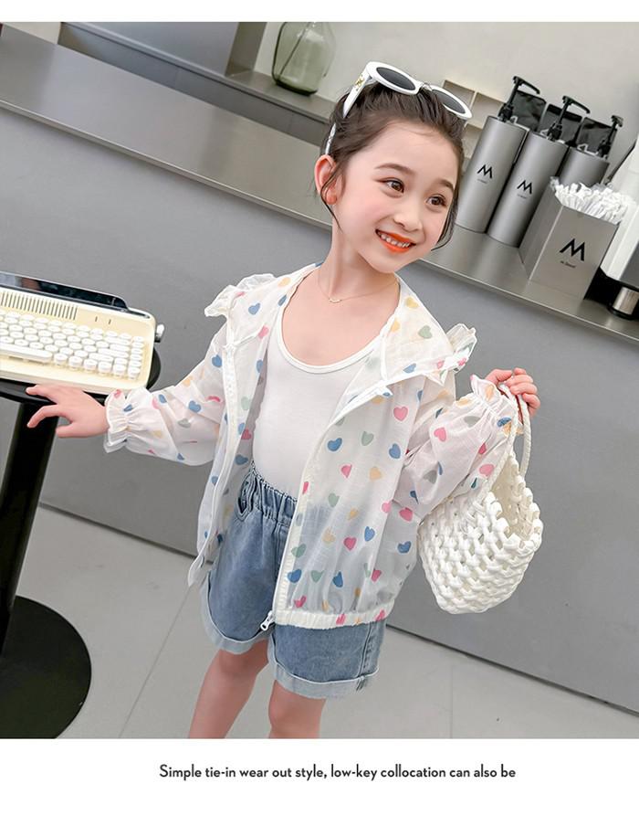 キッズ カーディガン 春夏 紫外線対策 uvカット カーディガン 子供 カーディガン ...