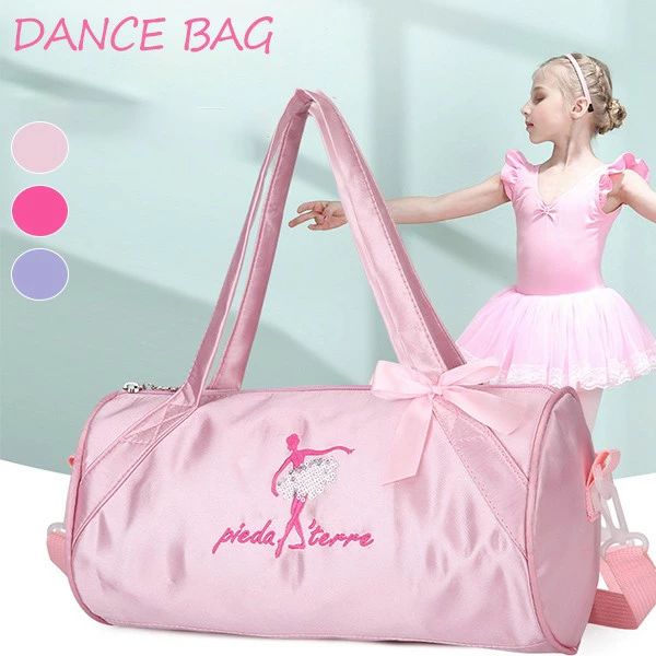 レッスンバッグ キッズ プールバッグ プールバッグ バレエバッグ かわいい 子供 バレエ用品 キッズ ジュニア 女の子 ダンスバッグ 雑貨 プレゼント バレリーナバッグ 軽量 カバン バレエバッグ リュックサック ピンクパープル di002l9l9x0