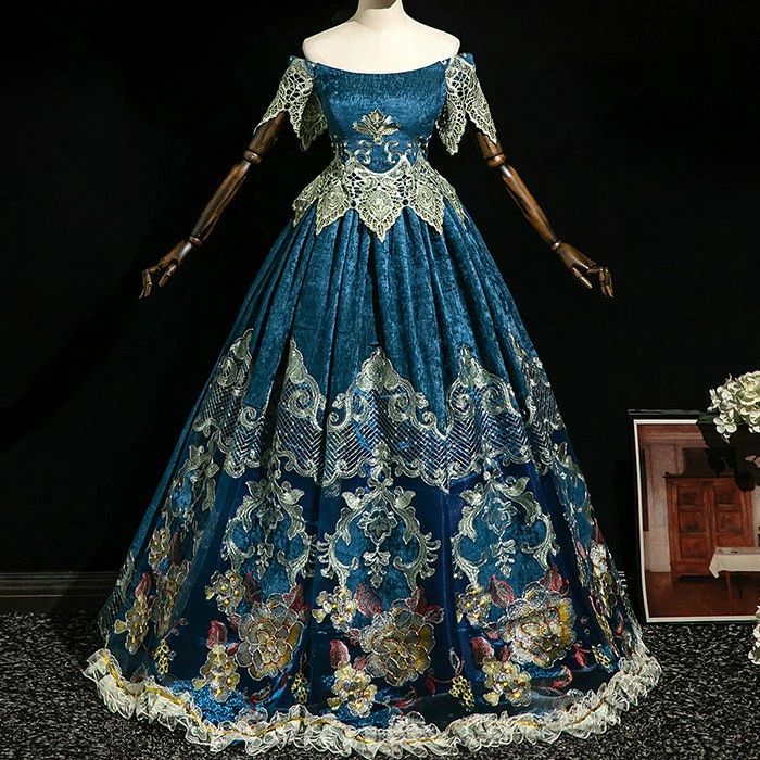 貴族 ドレス 油絵風 お姫様 衣装 カラードレス ロング 宮廷 王族服 お嬢様 舞台衣装 復古 ジュリエット ヨーロッパ ステージ衣装 オペラ声楽 撮影 西洋ドレス レディース ロングドレス 貴族ドレス 中世 貴婦人 ワンピース 演出服 演劇 ハロウィン 女性 ba116n1n1m3