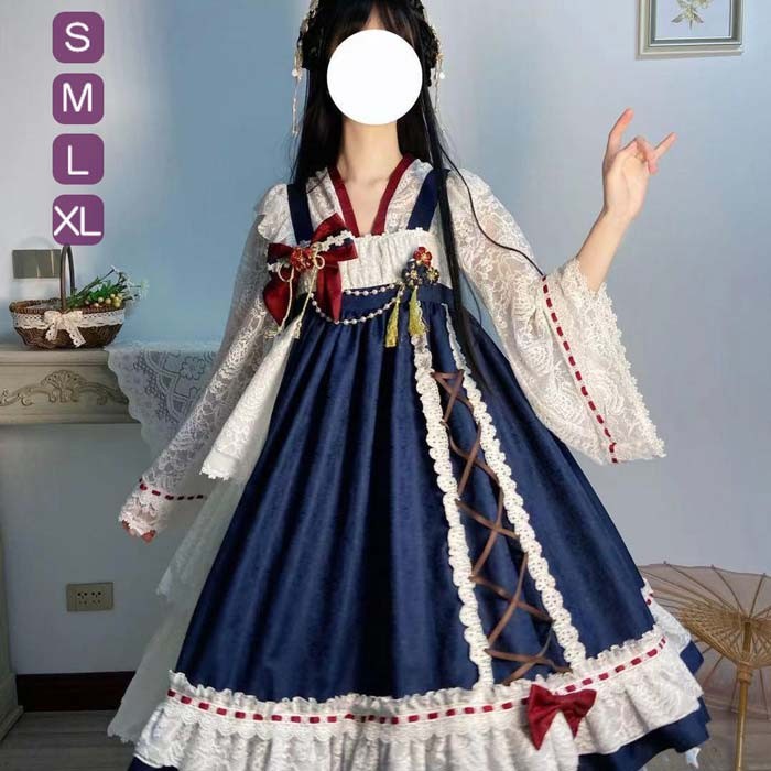 類似商品はこちら ＊.*꙳ロリータ jsk ワンピース 可愛い プリンセ13,680円ロリータ jsk ワンピース 可愛い プリンセ18,890円ロリータ jsk ワンピース 可愛い プリンセ15,980円〜ロリータ jsk ワンピース 可愛い プリンセ9,280円ロリータ 上下セット スカート可愛い お姫様 10,880円ロリータ ワンピース 可愛い プリンセスドレ16,160円 セット内容&nbsp;✽.*꙳ ワンピース/トップス/パニエ/リボン「記載のないアクセサリー、小物等は付属しません」 大事なお知らせ&nbsp;.♔꙳&there4; #よくみて #コピーガード対策品 #TODOKANAI #サイズ違い #ABUNAI #やばい #コピー商品 ＃パクり ＃ニセモノ 素材&nbsp;✽.*꙳ レース│ポリエステルなど カラー&nbsp;✽.*꙳ ブルー×ホワイト サイズ (cm)&nbsp;✽.*꙳ S/バスト68-92　 着丈88M/バスト72-100 着丈90L/バスト74-108　 着丈92XL/バスト80-112 着丈95※表記寸法と実寸値の多少の誤差はご容赦ください。 送料&nbsp;✽.*꙳ ★1点 880円(北海道・九州・沖縄・離島除く)商品を複数ご注文の場合の送料は、下記の表を参照してください。 ※SALE品など、他商品との同梱発送不可の商品と合わせてご購入の場合、送料の計算が異なりますのでご注意ください。 注意事項&nbsp;✽.*꙳ ●ページの閲覧環境によって、掲載写真と実際の商品の色合いが異なる場合があります。 ●モデルに小物を使う場合がございますが、商品に含まれませんので、セット内容をご確認ください。●製造過程・出荷過程の間に出来た細かなキズ・ヨゴレなどある場合がございます。細かい部分まで気になさる方は、ご購入をご遠慮ください。 ●商品の仕様は、製造元の都合により予告なく変更や突然の欠品等で商品手配の遅れや手配ができない場合がございます。 ●お届けした商品に不備がございましたら、お届け後5日以内にご連絡ください。早急に対応させていただきます。なお期日を過ぎた場合はお受け致しかねます。 ●土日祝祭日のご注文およびお問い合わせへの弊社からのご連絡は、翌営業日となります。 ●海外製品のため、詳細タグなし。 ●配送の関係上、ラッピング対応は受け付けておりません。 &nbsp;&nbsp;会社・学校・団体でご購入のお客様 発送の際、ご担当者様のお名前（フルネーム）が必要となります。 登録情報のお名前を、会社名や団体名のみでご登録されている場合、ご登録名をご担当者様のお名前にご変更していただくか、【備考欄】にフルネームでご記入願います。 【納品書や領収書につきまして】 当店では個人情報保護及び環境保全の為ペーパーレス化に取り組んでおりますので、お届けのお荷物に納品書（お買上明細書）は同封しておりません。ご了承くださいませ。 ご希望の場合、ご注文時【備考欄】にご記入願います。PDFファイルをメールにて添付いたします。 &nbsp;&nbsp;返品・交換・キャンセルについて サイズ間違い・イメージ違いなど、お客様都合によるキャンセルやご交換は原則として承っておりません。返品ルールに関しましては、リンク先ページをご覧の上、お気軽にお問い合わせください。 SIMILAR COLOR ブルー 青×ホワイト ホワイト 白類似商品はこちら ＊.*꙳ロリータ jsk ワンピース 可愛い プリンセ13,680円ロリータ jsk ワンピース 可愛い プリンセ18,890円ロリータ jsk ワンピース 可愛い プリンセ15,980円〜ロリータ jsk ワンピース 可愛い プリンセ9,280円ロリータ 上下セット スカート可愛い お姫様 10,880円ロリータ ワンピース 可愛い プリンセスドレ16,160円 セット内容&nbsp;✽.*꙳ ワンピース/トップス/パニエ/リボン「記載のないアクセサリー、小物等は付属しません」 大事なお知らせ&nbsp;.♔꙳&there4; #よくみて #コピーガード対策品 #TODOKANAI #サイズ違い #ABUNAI #やばい #コピー商品 ＃パクり ＃ニセモノ 素材&nbsp;✽.*꙳ レース│ポリエステルなど カラー&nbsp;✽.*꙳ ブルー×ホワイト サイズ (cm)&nbsp;✽.*꙳ S/バスト68-92　 着丈88M/バスト72-100 着丈90L/バスト74-108　 着丈92XL/バスト80-112 着丈95※表記寸法と実寸値の多少の誤差はご容赦ください。 送料&nbsp;✽.*꙳ ★1点 880円(北海道・九州・沖縄・離島除く)商品を複数ご注文の場合の送料は、下記の表を参照してください。 ※SALE品など、他商品との同梱発送不可の商品と合わせてご購入の場合、送料の計算が異なりますのでご注意ください。 注意事項&nbsp;✽.*꙳ ●ページの閲覧環境によって、掲載写真と実際の商品の色合いが異なる場合があります。 ●モデルに小物を使う場合がございますが、商品に含まれませんので、セット内容をご確認ください。●製造過程・出荷過程の間に出来た細かなキズ・ヨゴレなどある場合がございます。細かい部分まで気になさる方は、ご購入をご遠慮ください。 ●商品の仕様は、製造元の都合により予告なく変更や突然の欠品等で商品手配の遅れや手配ができない場合がございます。 ●お届けした商品に不備がございましたら、お届け後5日以内にご連絡ください。早急に対応させていただきます。なお期日を過ぎた場合はお受け致しかねます。 ●土日祝祭日のご注文およびお問い合わせへの弊社からのご連絡は、翌営業日となります。 ●海外製品のため、詳細タグなし。 ●配送の関係上、ラッピング対応は受け付けておりません。 &nbsp;&nbsp;会社・学校・団体でご購入のお客様 発送の際、ご担当者様のお名前（フルネーム）が必要となります。 登録情報のお名前を、会社名や団体名のみでご登録されている場合、ご登録名をご担当者様のお名前にご変更していただくか、【備考欄】にフルネームでご記入願います。 【納品書や領収書につきまして】 当店では個人情報保護及び環境保全の為ペーパーレス化に取り組んでおりますので、お届けのお荷物に納品書（お買上明細書）は同封しておりません。ご了承くださいませ。 ご希望の場合、ご注文時【備考欄】にご記入願います。PDFファイルをメールにて添付いたします。 &nbsp;&nbsp;返品・交換・キャンセルについて サイズ間違い・イメージ違いなど、お客様都合によるキャンセルやご交換は原則として承っておりません。返品ルールに関しましては、リンク先ページをご覧の上、お気軽にお問い合わせください。 SIMILAR COLOR ブルー 青×ホワイト ホワイト 白
