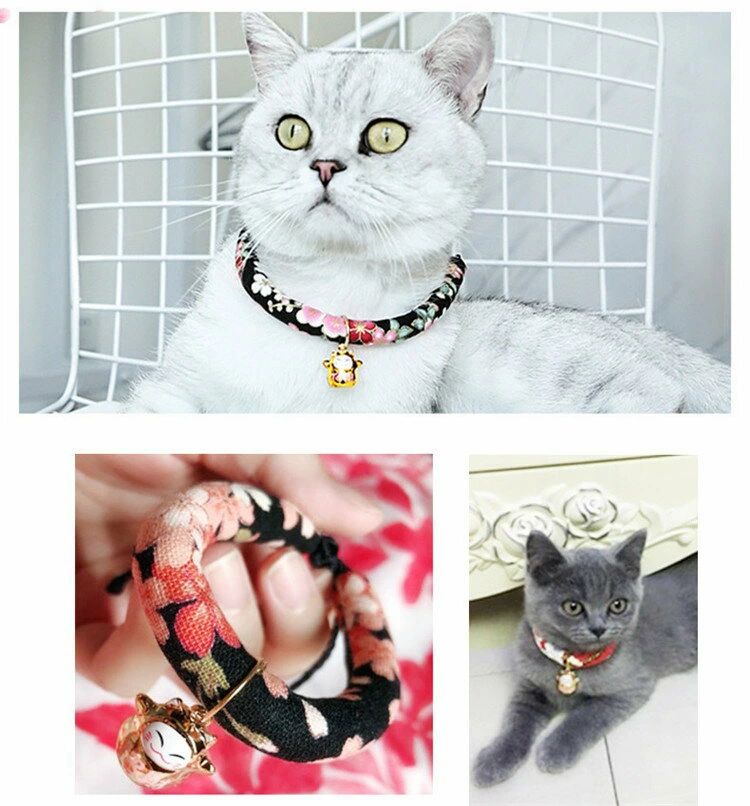 首輪 猫首輪 猫の首輪 猫用首輪 セーフティ 猫 ネコ 鈴付き 2本セット 安全 ペット...