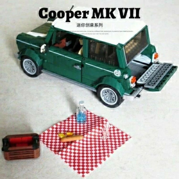 ブロック LEGO互換品 クリエイター ミニクーパー レゴ互換 おもちゃ ラッピング プ...