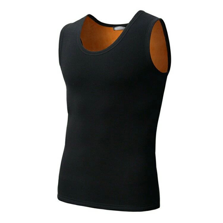 防寒肌着 袖なし あたたか 保温 タンクトップ インナーシャツ Uネック 裏起毛 あっ...