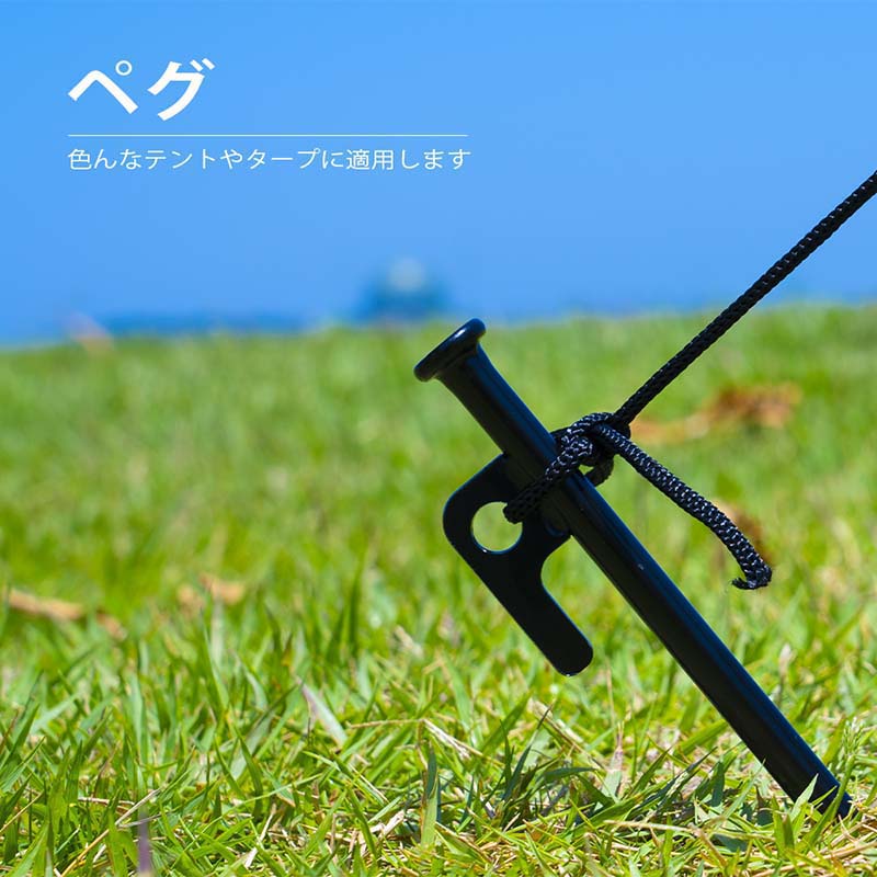 商品情報 【商品詳細】 サイズ：全長：20cm×8本、30cm×8本 　　　　直径：1cm 材　質： 鋼 塗　装： さびにくい塗装 生　産： 中国 入　数： 8本 【ポイント】 錆びにくい 高強度な鋼で製造 精密な溶接技術 貫通力が優秀 変形しにくい 強度が高く強靭 【注意事項】 ※手動測定による1~2cmの誤差を許容してください。ご理解いただきありがとうございます。 ※撮影の為、画質等の関係上、色などが実際の商品と若干違ってしまうこともあるかもしれませんがご理解のほどご入札ください。予めご了承ください。 ※製造時期によりデザインや仕様に若干の変更がある場合がございます。予めご了承ください。商品情報 【商品詳細】 サイズ：全長：20cm×8本、30cm×8本 　　　　直径：1cm 材　質： 鋼 塗　装： さびにくい塗装 生　産： 中国 入　数： 8本 【ポイント】 錆びにくい 高強度な鋼で製造 精密な溶接技術 貫通力が優秀 変形しにくい 強度が高く強靭 【注意事項】 ※手動測定による1~2cmの誤差を許容してください。ご理解いただきありがとうございます。 ※撮影の為、画質等の関係上、色などが実際の商品と若干違ってしまうこともあるかもしれませんがご理解のほどご入札ください。予めご了承ください。 ※製造時期によりデザインや仕様に若干の変更がある場合がございます。予めご了承ください。