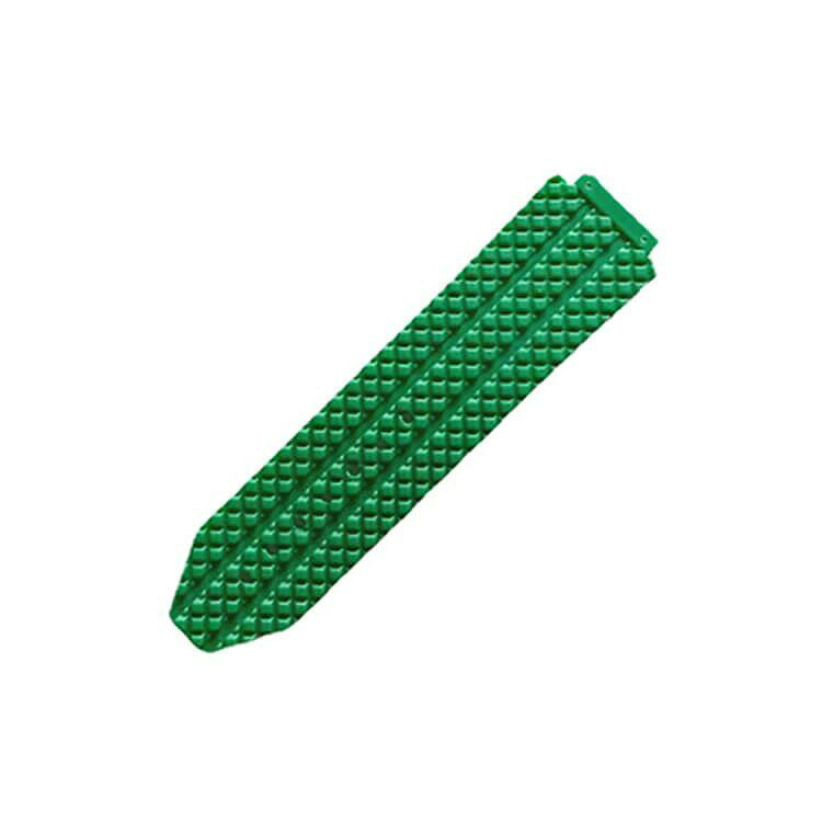 FEEL FEELの柔軟 ウブロ 通気性 対応 運動 交換ベルト ストラップ 防水 ラバー 非純正品 耐久性 シリコン スポーツ 腕時計バンド カスタム パーツ おしゃれ タイヤパターン 格子柄｜アングル2