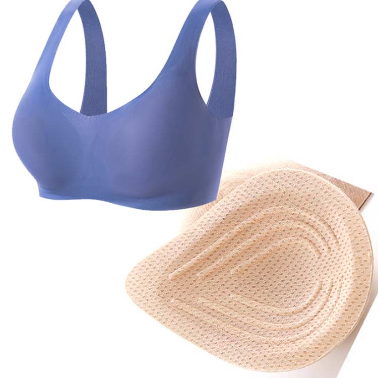 全摘 乳がんパット パット ふんわり 軽量 ブラパット 全摘術専用 手洗いok バスト...