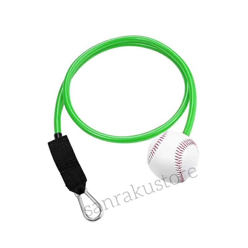 野球ピッチングバンド トレーニング用ゴムバンド 野球スローイング練習器具 フォー...