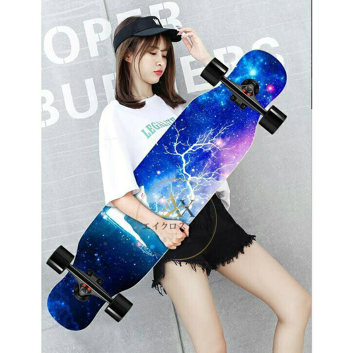 荷重範囲:100kg以内重量:3.3kg遊び方 :dancing、freestyle、slide、中低速DH、carvingなど(手磨きで1-2cm誤差がございますのでご了承ください)ロングスケートボードロンスケロングボー スケートボード インラインスケート スケートボード スケートボード本体 続々入荷中 A1 A2 A3