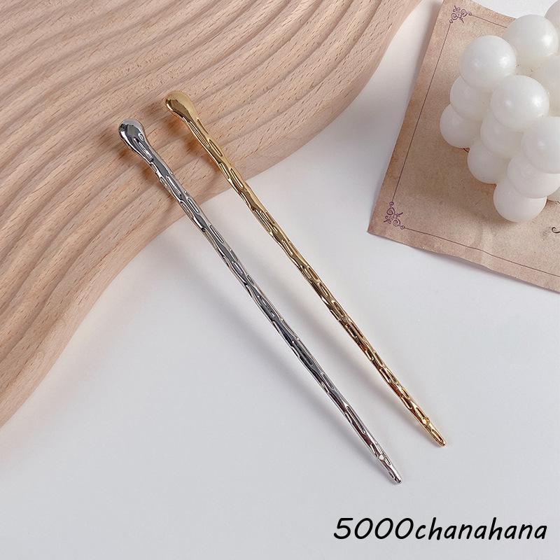 FEEL FEELのかんざし 簪 一本挿し 単品 1本 レディース 女性 婦人 ヘアアクセサリー 髪飾り 髪留め ヘアピン 金属製 和装 洋装 メタルカラー 浴衣 着物｜アングル2