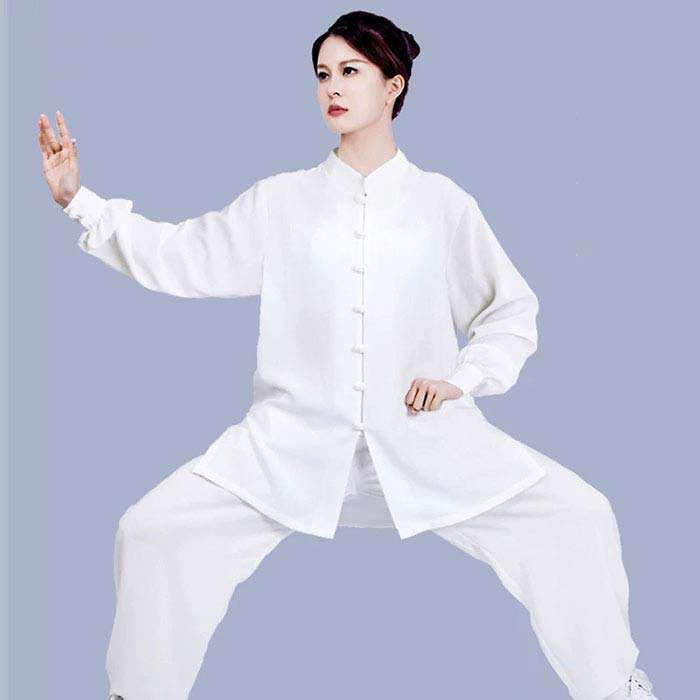 太極拳ウェア 大人 太極拳 服 レディース 太極拳専門服 セットアップ 長袖 シャツ 長ズボン カンフー 武術 お揃い 演出服 朝練ウェア 着心地いい 上下セット 中国功夫服 試合選択衣装