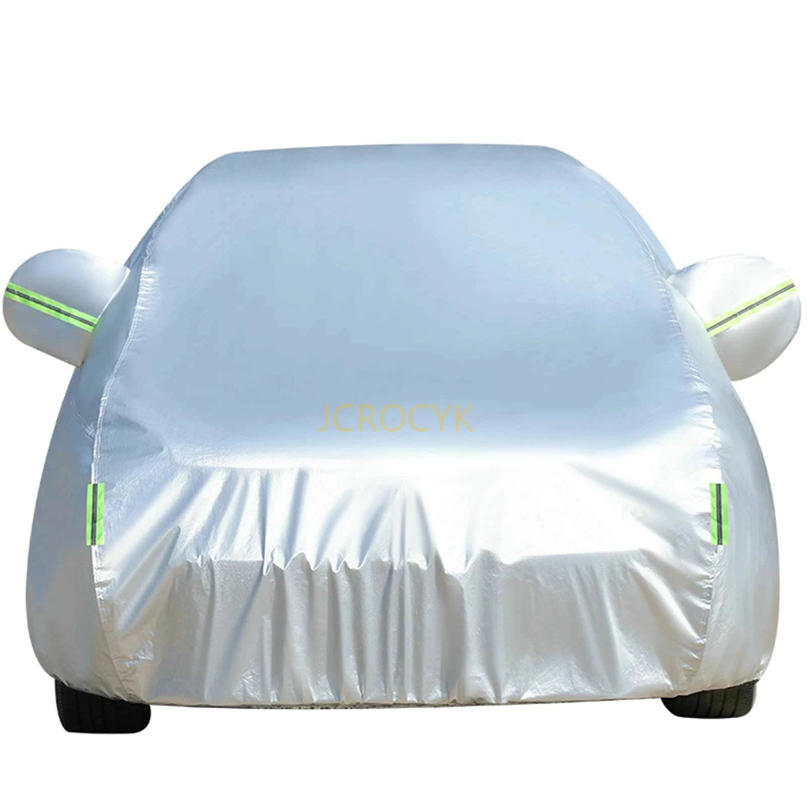 >>>>>>>> 適応車型：トヨタ パッソ KGC30 KGC35 2010年2月〜2016年3月 。カスタムカーカバー 購入する前に、あなたの車のモデルが完全に同じであることを確認してください。 全天候型保護カーカバー：駐車時の雨、鳥の糞、霧、ホコリ、大気中のガス等から 愛車のボディーをしっかりガードします！ 梅雨の時期の湿気や、酸性雨等の車体を劣化させるのを防ぐ また直射日光による紫外線により塗装変色や太陽光による ダッシュボードの変形等を防いでくれます。車のカバーは、コストと頻繁に洗車の手間を省く、効果的に屋内と屋外の両方のあなたの車を保護することができ、モバイルガレージ、のようなものです。 耐久性：すべての車のカバーは、完璧な製品を確保するために検査されています。オックスフォードS級の素材を採用し、UVカット、強靭性が強い、裏起毛付、破れにくいです。裏面の綿ビロードが、車を傷つけない！二重針縫製、耐久性抜群！使用時間は2年以上。 デザイン： 車カバーには四輪の防風ロープが装備されており、フロント、リア、バックミラーには衝突防止警告反射ストリップが装備されており、夜間に他の車両に傷が付くのを防ぎます。 ユニークなジッパーデザインは、設置後のドアの開放に影響を与えません。 インストールときれいに簡単：いいえツールとプロの経験が車カバーをインストールするために必要な、シンプルにかつ迅速に、簡単に湿らせた布で簡単に汚れを除去します。車カバーは、高密度の強い生地を使用して、オックスフォード布ポリエステル+ナイロンで作られて、柔らかい布本体。>>>>>>>> 適応車型：トヨタ パッソ KGC30 KGC35 2010年2月〜2016年3月 。カスタムカーカバー 購入する前に、あなたの車のモデルが完全に同じであることを確認してください。 全天候型保護カーカバー：駐車時の雨、鳥の糞、霧、ホコリ、大気中のガス等から 愛車のボディーをしっかりガードします！ 梅雨の時期の湿気や、酸性雨等の車体を劣化させるのを防ぐ また直射日光による紫外線により塗装変色や太陽光による ダッシュボードの変形等を防いでくれます。車のカバーは、コストと頻繁に洗車の手間を省く、効果的に屋内と屋外の両方のあなたの車を保護することができ、モバイルガレージ、のようなものです。 耐久性：すべての車のカバーは、完璧な製品を確保するために検査されています。オックスフォードS級の素材を採用し、UVカット、強靭性が強い、裏起毛付、破れにくいです。裏面の綿ビロードが、車を傷つけない！二重針縫製、耐久性抜群！使用時間は2年以上。 デザイン： 車カバーには四輪の防風ロープが装備されており、フロント、リア、バックミラーには衝突防止警告反射ストリップが装備されており、夜間に他の車両に傷が付くのを防ぎます。 ユニークなジッパーデザインは、設置後のドアの開放に影響を与えません。 インストールときれいに簡単：いいえツールとプロの経験が車カバーをインストールするために必要な、シンプルにかつ迅速に、簡単に湿らせた布で簡単に汚れを除去します。車カバーは、高密度の強い生地を使用して、オックスフォード布ポリエステル+ナイロンで作られて、柔らかい布本体。