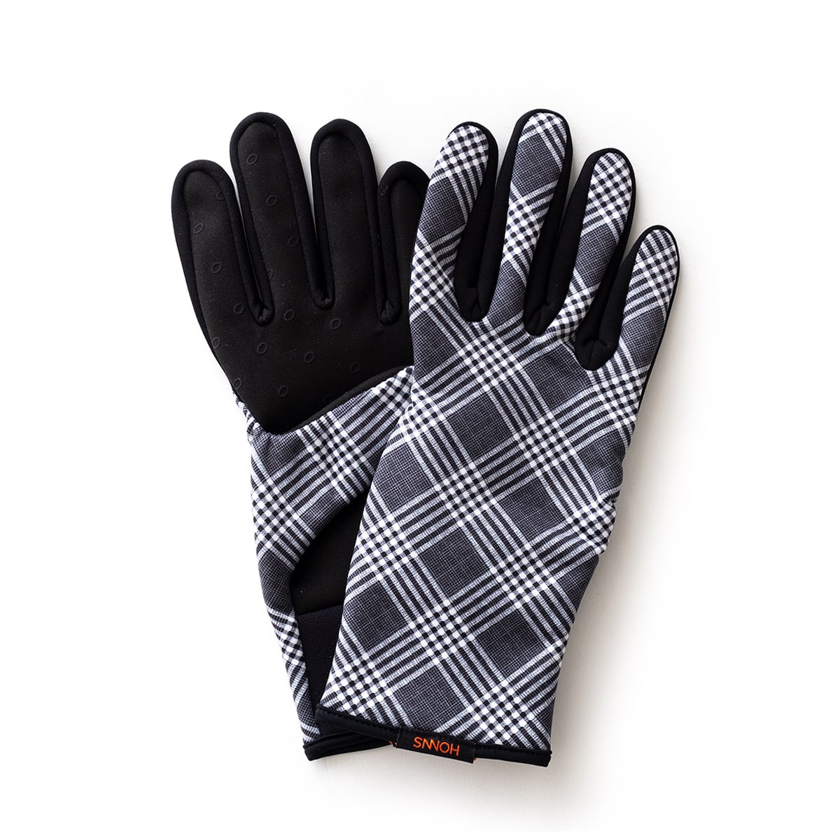 HONNS ESSENTIALS CLUTCH PLAID (GRAY) 503-74904 ホンズ GLOVE グローブ 手袋 タッチパネル対応 タッチスクリーン対応 メンズ 送料無料