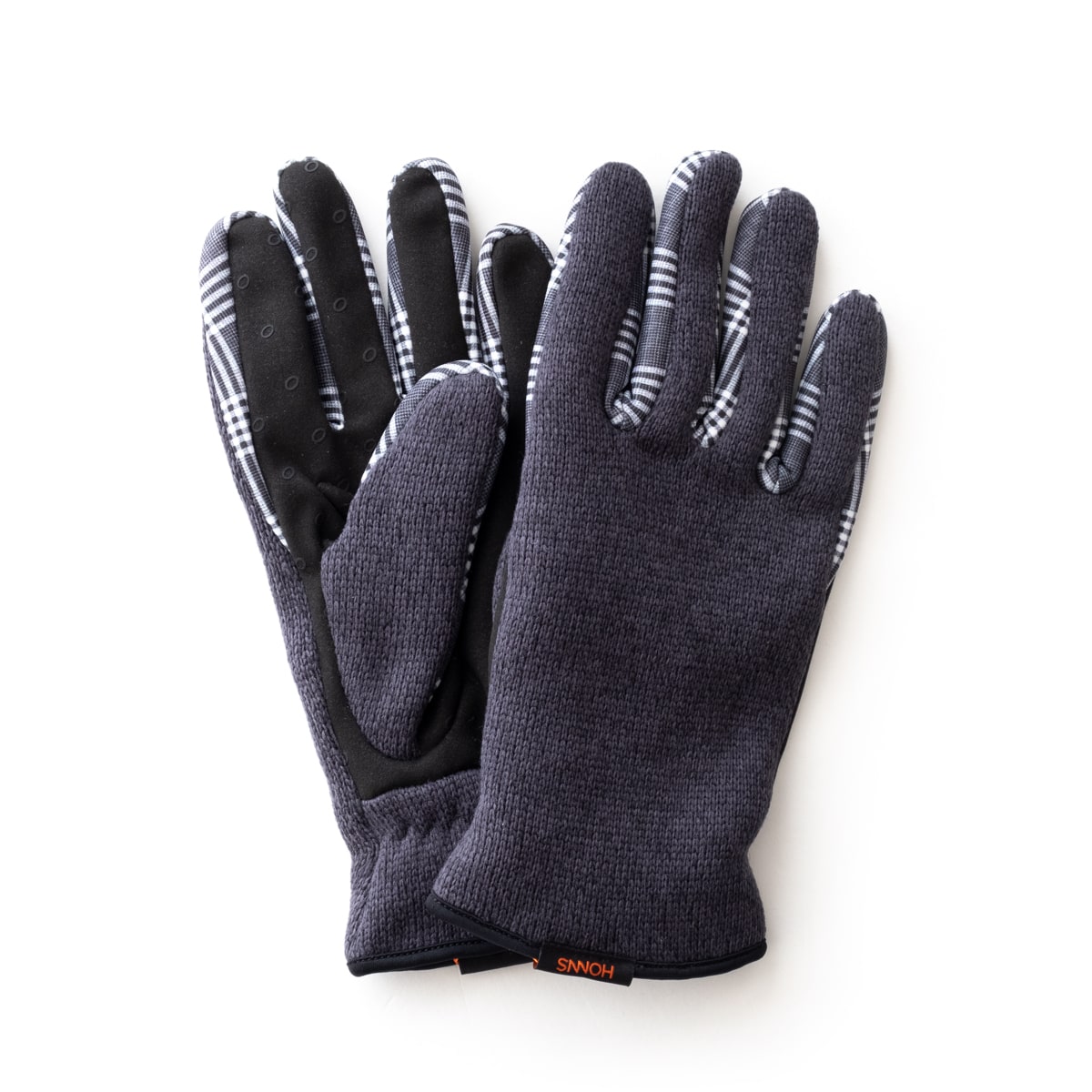 HONNS ESSENTIALS PORTER PLAID (GRAY) 503-74907 zY GLOVE O[u  ^b`plΉ ^b`XN[Ή Y 