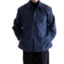 nuterm Cotton Fleece CPO Shirts (3色) 004SH-022W ニューターム フリース シャツジャケット ビッグシャツ ビッグシルエット シャツ 日本製 メンズ 送料無料