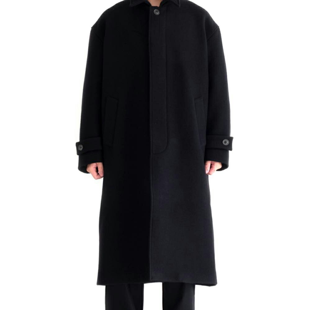 lownn Overcoat (2色) FW22-OVERC ローン オーバーコート ウール カシミヤ ヘリンボーン モード ビッグシルエット ロングコート コート アウター 海外ブランド フランス メンズ 送料無料