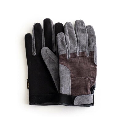 EVOLG DUEV (3色) LET2733 エヴォルグ GLOVE グローブ 手袋 コーデュロイ ストレッチ スウェード タッチスクリーン対応 防寒 ビジネス カジュアル おしゃれ 雑貨 メンズ 送料無料
