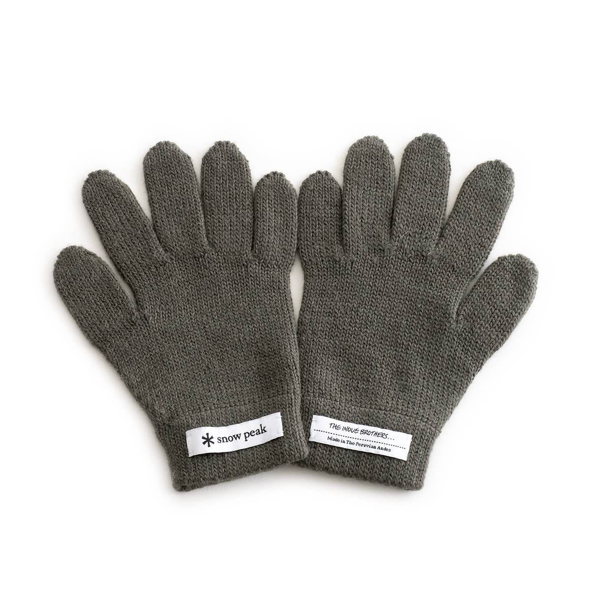 THE INOUE BROTHERS ~ Snow Peak Knit Gloves (4F) TIB-AC-23AU005 UCmEGuU[X Xm[s[N R{ ApJ O[u  h G y[ jZbNX 