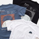 Snow Peak Alpha Breeze Typography T-Shirt (3色) TS-24SU001 スノーピーク Tシャツ タイポグラフィー バックデザイン アウトドア プリントT 半袖T 人気 トップス ユニセックス 送料無料