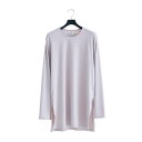 prasthana aqua rib base layer LTS (2色) P-2002002 プラスターナ ロングTシャツ ロンT 速乾性 伸縮性 光沢感 清涼感 ロング丈 長袖 Tシャツ カットソー ユニセックス 日本製 送料無料