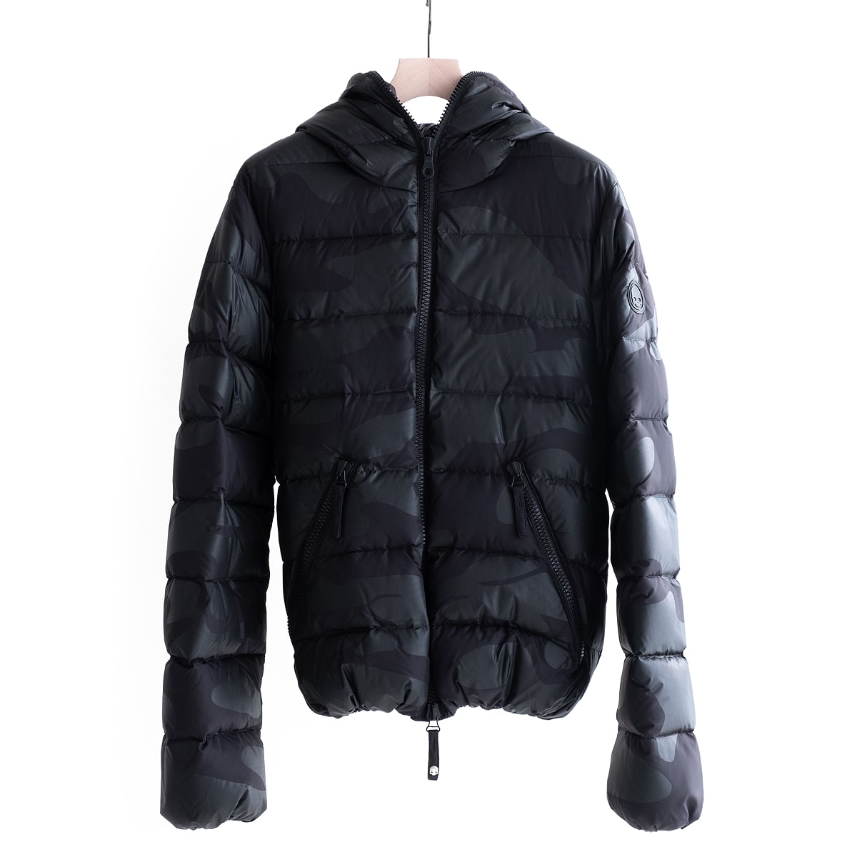 HYDROGEN DUVETICA CAMOUFLAGE DOWN JACKET (BLACK CAMOUFLAGE) 210-35812001 ハイドロゲン デュベティカ カモフラージュ ダウンジャケット ダウン ジャケット イタリア メンズ 送料無料