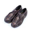 【SALE 30 OFF】 42ND ROYAL HIGHLAND チロリアンシューズ Tartan (ORANGE COMBI) CS7414 ロイヤルハイランド タータンチェック シューズ メンズ 送料無料