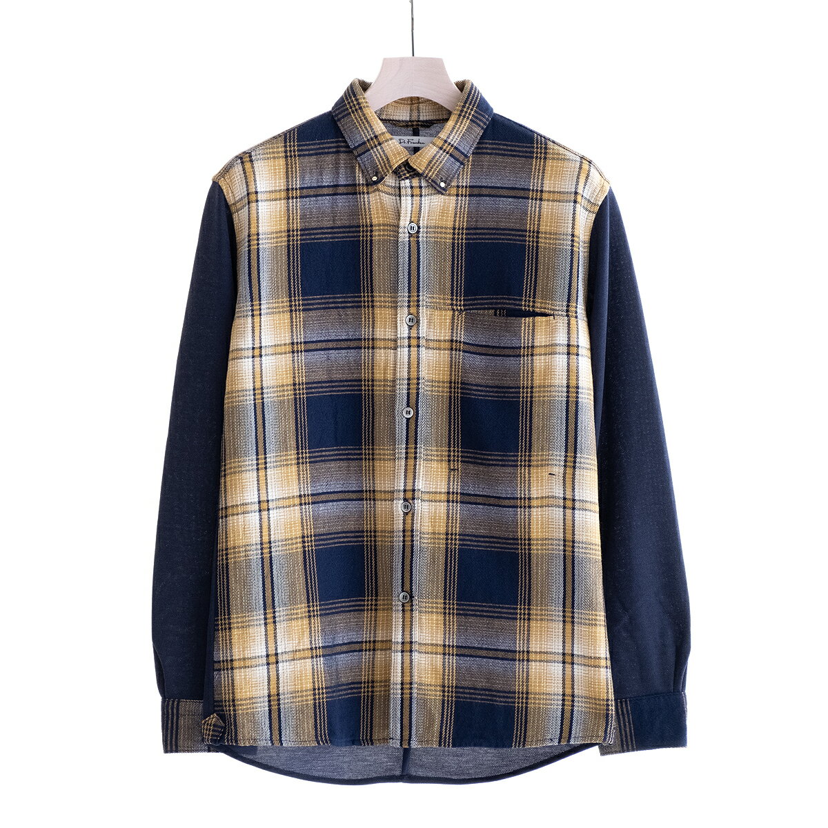 日本公式品 Sale 40 Off Dr Franken Dr Shirts Pattern Indigo Yellow Df S102 ドクターフランケン ドクターシャツ ボタンダウン 異素材コンビ 日本製 メンズ 送料無料 クーポン配布中 交換無料 Mangarosafashion Com Br
