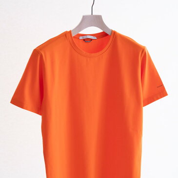 DANIELE ALESSANDRINI MAGLIA GIRO UNITO ST (2色 ORANGE/YELLOW) 211-65541001 ダニエレアレッサンドリーニ 伸縮性 無地T Tシャツ カットソー イタリア メンズ 送料無料