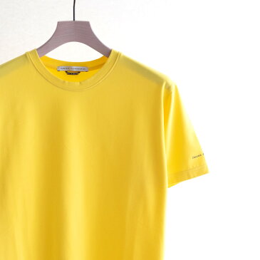 DANIELE ALESSANDRINI MAGLIA GIRO UNITO ST (2色 YELLOW/ORANGE) 211-65541001 ダニエレアレッサンドリーニ 伸縮性 無地T Tシャツ カットソー イタリア メンズ 送料無料