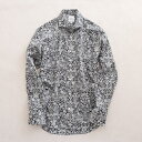 FEEL EASY ORIGINAL LIBERTY PRINT SHIRT (#12) フィールイージー オリジナル リバティプリント リバティ社 リバティ 高級プリント生地 イギリス ロンドン シャツ 日本製 メンズ 送料無料(4)