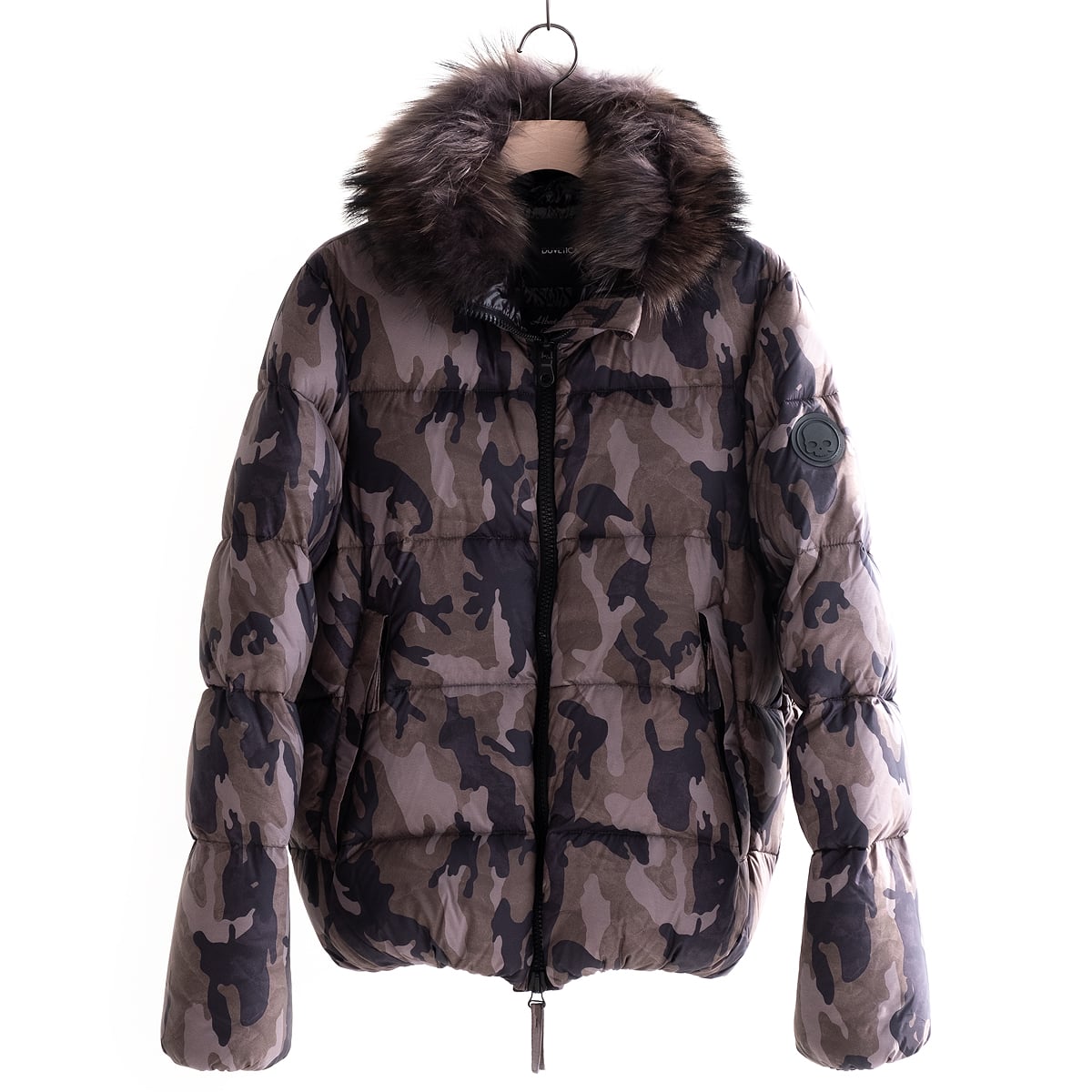 デュベティカ HYDROGEN Alberto Bresci AB103 DUVETICA DOWN JACKET (CAMOUFLAGE) 407-10012002 ハイドロゲン アルベルトブレーシ デュベティカ ファー マーマスキー ダウンジャケット メンズ 送料無料