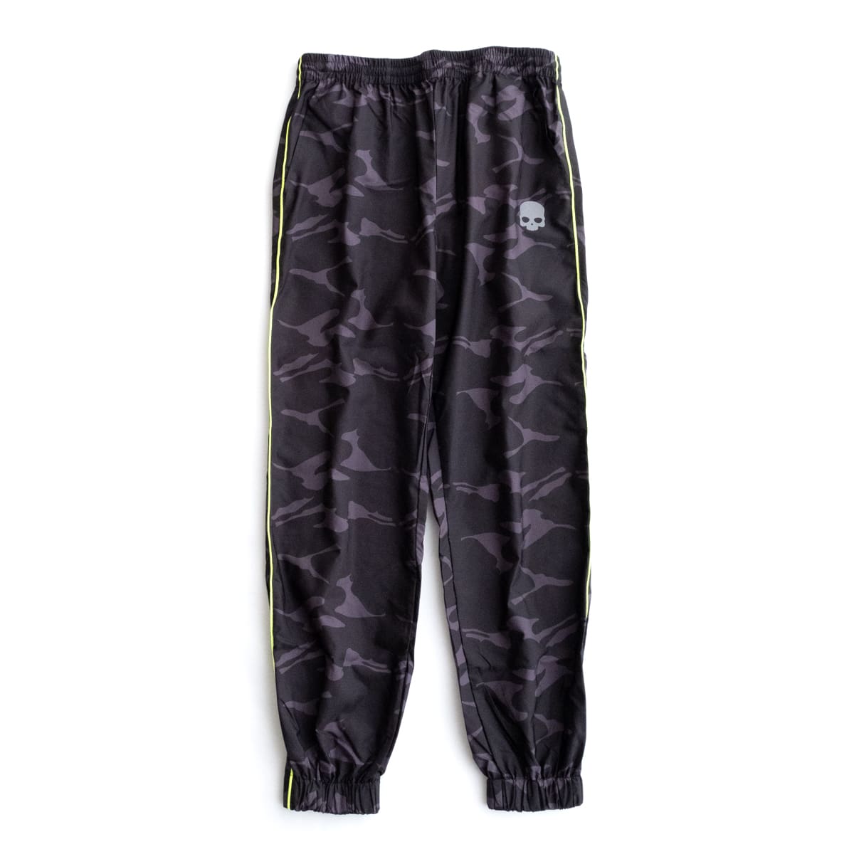 HYDROGEN ARMY PANTS (BLACK CAMOUFLAGE) 210-21371001 ハイドロゲン アーミー パンツ カモフラージュ ウエストゴム セットアップ イタリア メンズ 送料無料