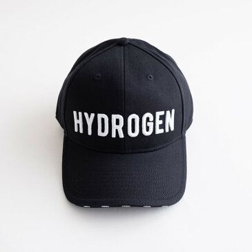 HYDROGEN ICON CAP (2色 BLACK/WHITE) 210-24689001 ハイドロゲン キャップ 帽子 オールシーズン シグネチャー 定番 ブランドネーム イタリア ユニセックス 男女兼用 メンズ 送料無料