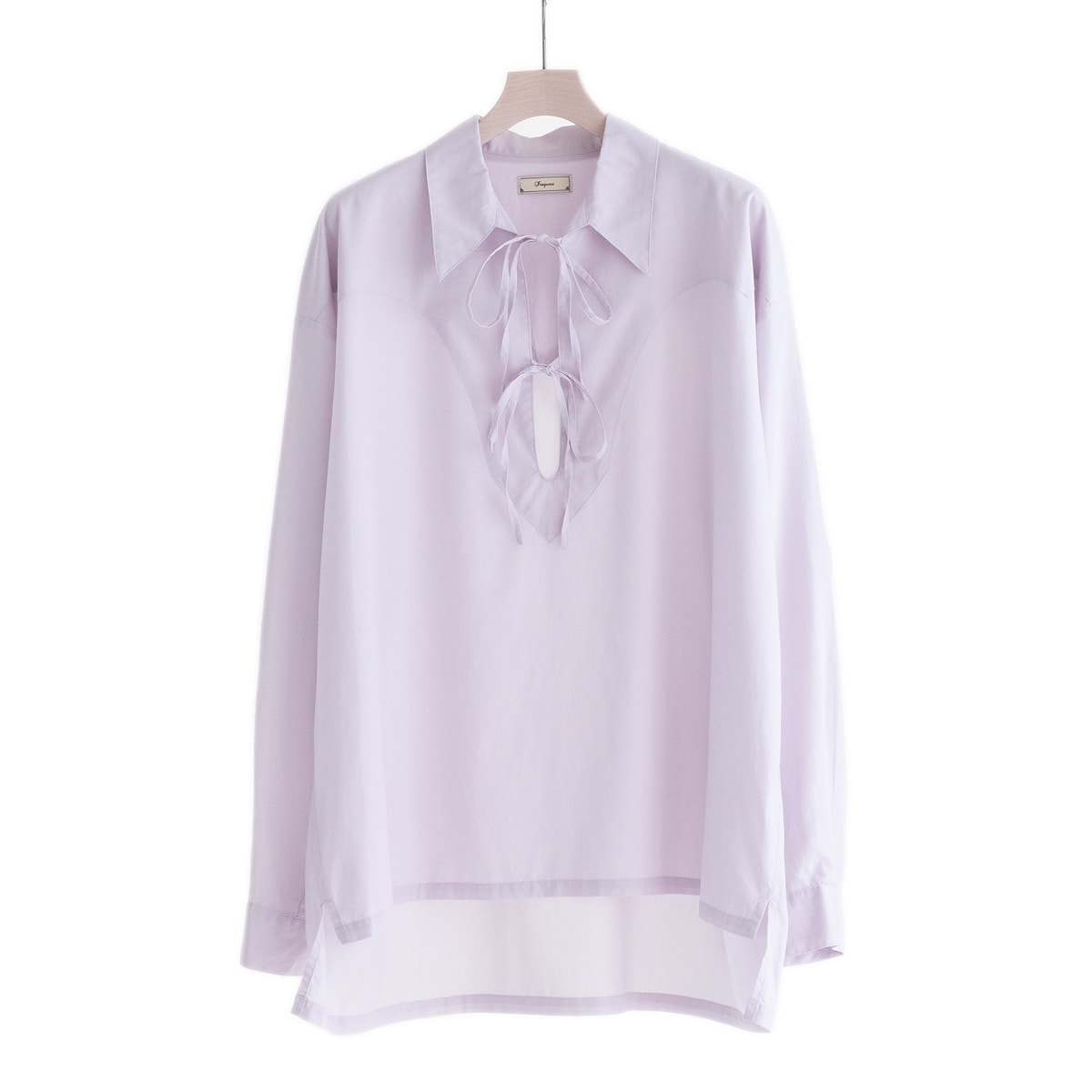 【SALE 30%OFF】 Iroquois STRING SHIRTS P/O (LAVENDER) 380101 イロコイ レースアップ シャツ プルオーバー ウエスタンヨーク ウエスタン カットソー 日本製 メンズ 送料無料