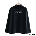 【SALE 30 OFF】 DISCOVERED “ YOUTH GONE WILD ” HIGHNECK CUTSEW (2色 BLACK/WHITE) DC-AW20-CU-03 ディスカバード ハイネック カットソー ビッグシルエット 日本製 メンズ 送料無料