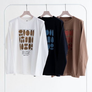 Snow Peak 100 Sleep 100 Smile L/S Tee (3色 White/Black/Brown) TS-20AU204 スノーピーク スリープ スマイル ロングTシャツ 長袖Tシャツ Tシャツ カットソー メンズ 送料無料