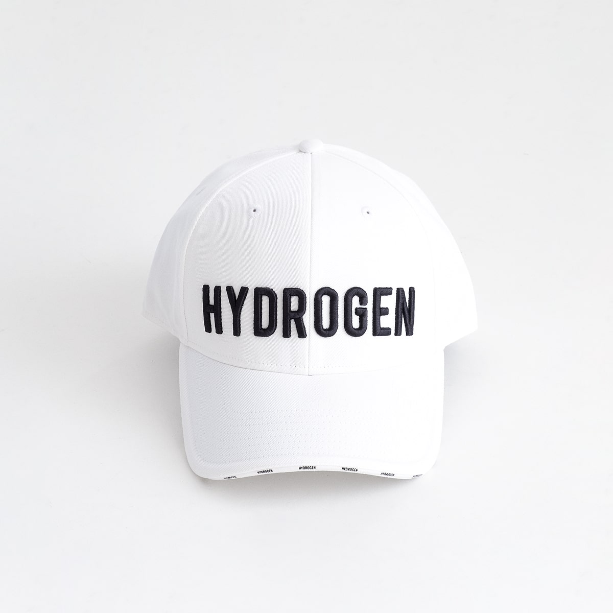 HYDROGEN ICON CAP (2色) 210-43989001 ハイドロゲン アイコン キャップ ロゴ 立体的 エンボス オールシーズン サイズ調整 帽子 イタリア メンズ 送料無料