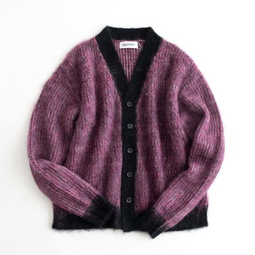 DISCOVERED SHAGGY KNIT CARDIGAN (2色) DC-AW21-KN-06 ディスカバード シャギーニット カーディガン シャギー モヘア ビッグシルエット ふわふわ ニット 日本製 メンズ 送料無料
