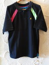 GROOVER GRAND/NEON S/S POLO@BLACK