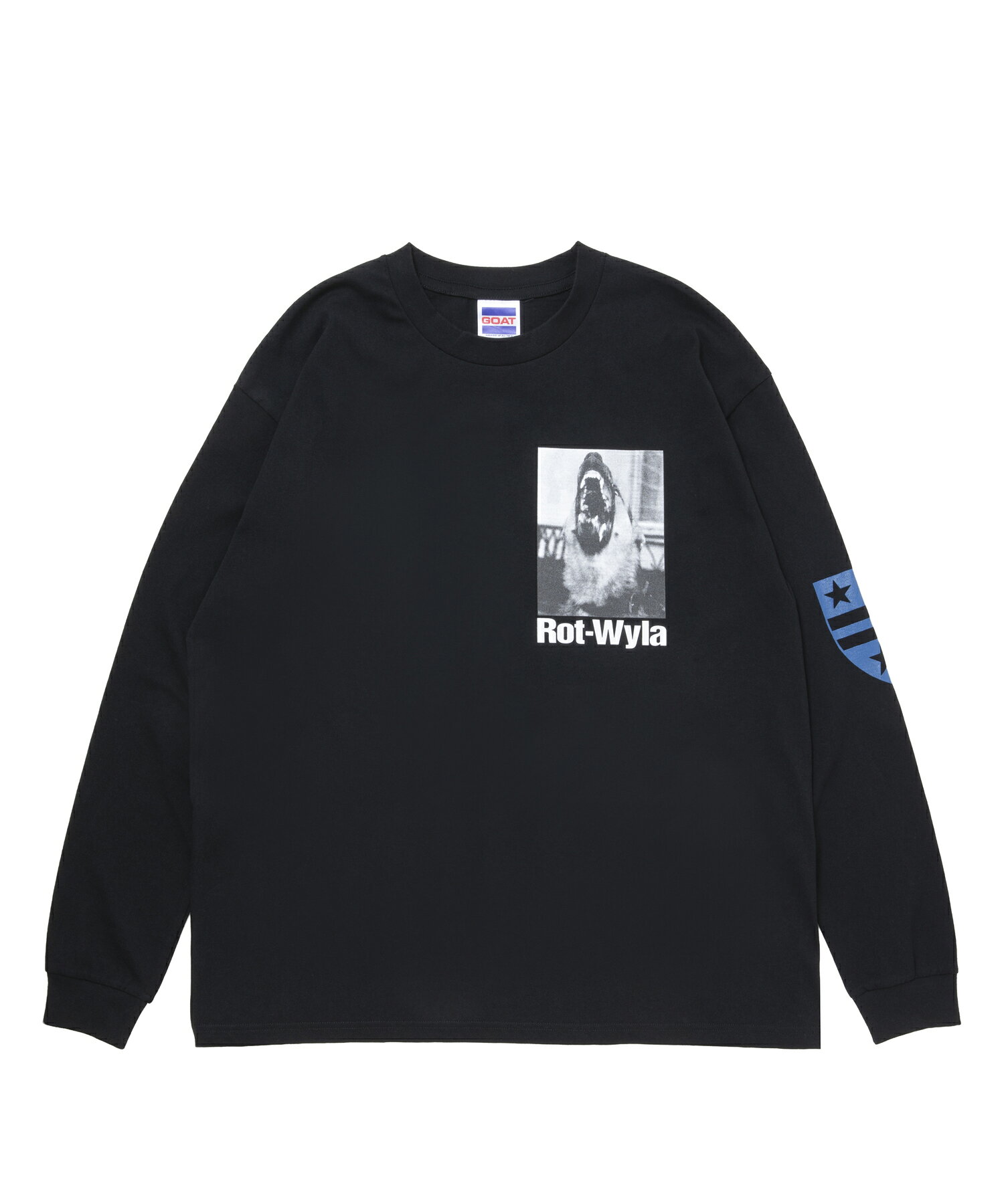 Rakuten - ROTTWEILER/DOG PHOTO LS T BLACK