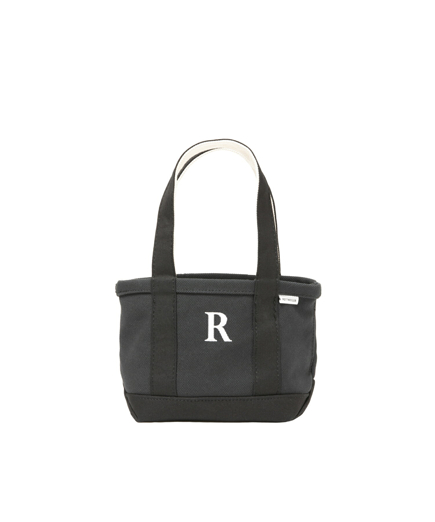 ROTTWEILER/R9 SMALL TOTE BAG BLACK