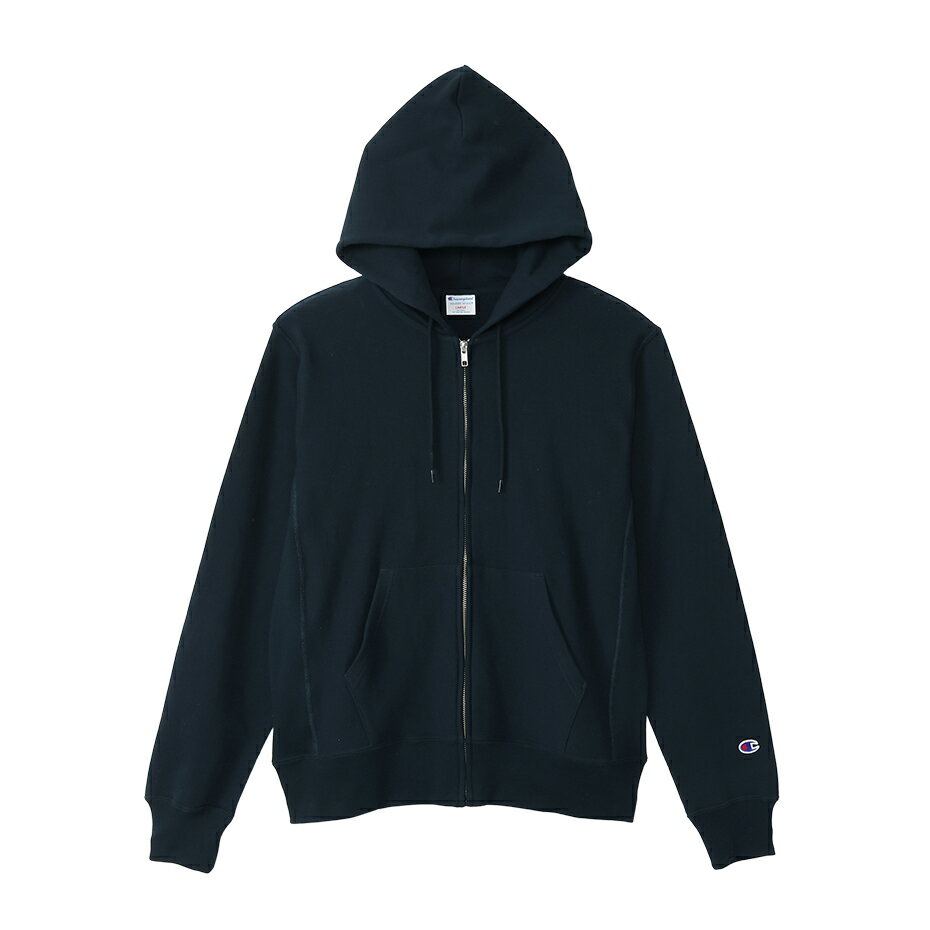 乐天商城 - CHAMPION/REVERSE WEAVE ZIP HOODED SWEAT NAVY