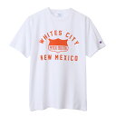 CHAMPION/PRINT SHORT SLEEVE T NEW MEXICO WHITE