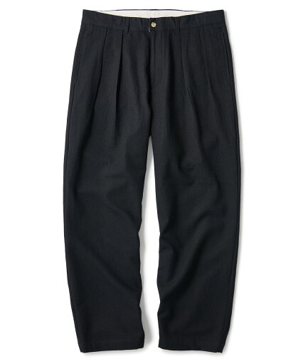 FTC/WOOL SLACKS PANT BLACK FTC/WOOL SLACKS PANT BLACK