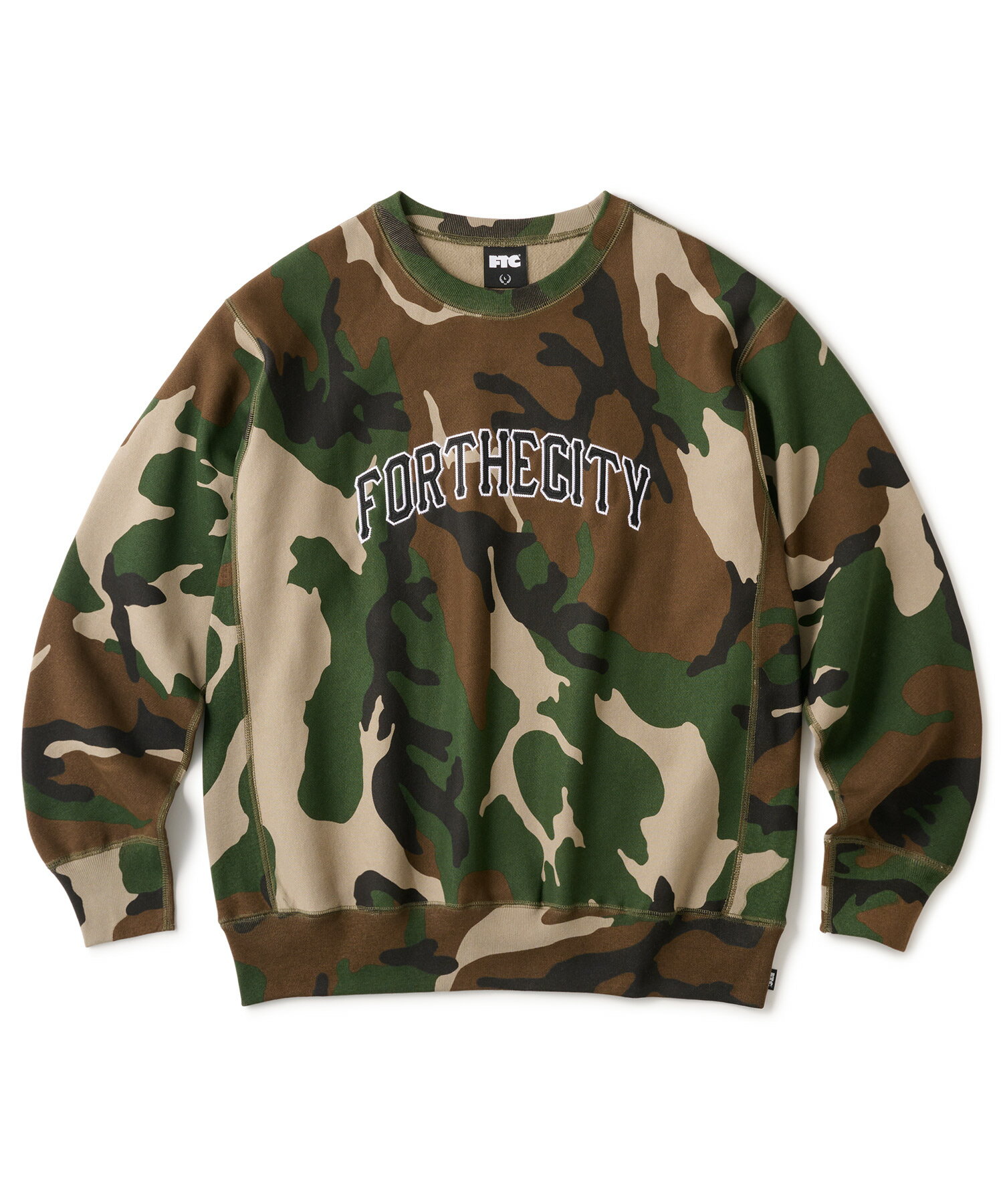 FTC/FOR THE CITY CREWNECK CAMO